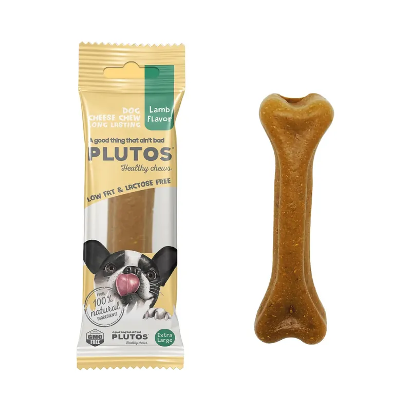 Nedsatt pris Plutos Dog Chews Cheese & Lamb Small