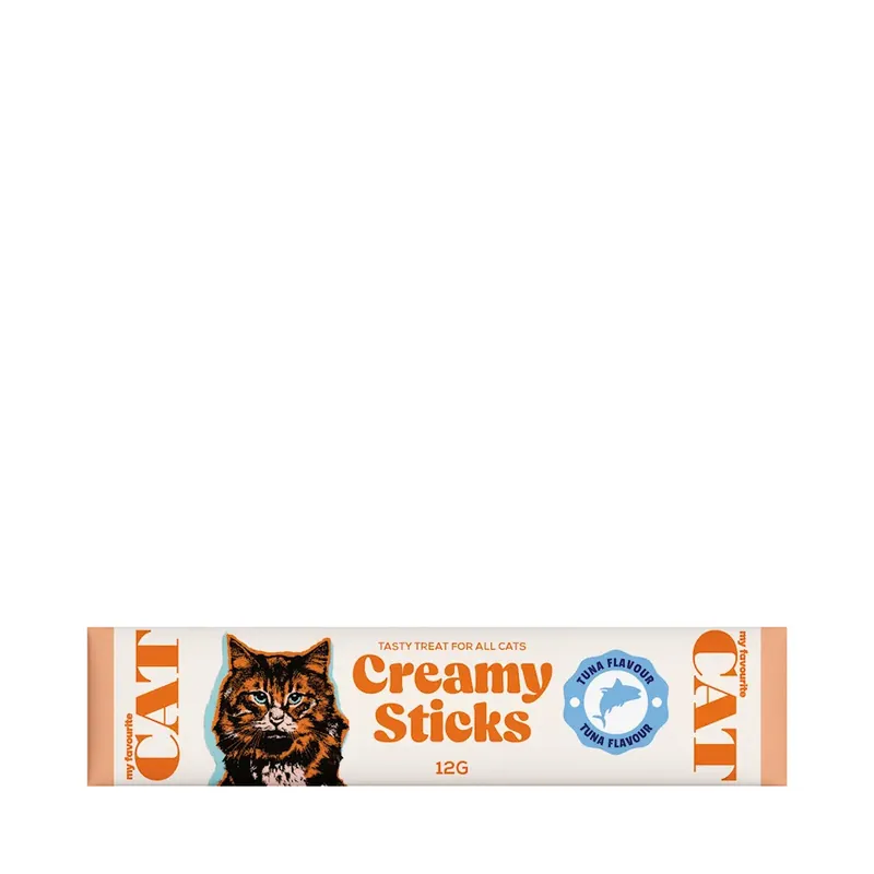 prisnedsättning My favourite CAT Creamy Sticks Tuna 7x12 g