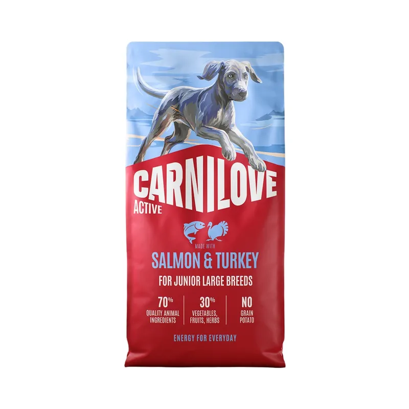 Carnilove Dog Junior Salmon & Turkey Large Breed 1.5 kg Sänkt pris