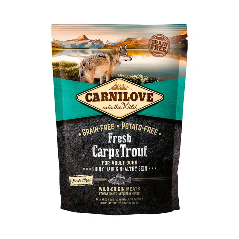 Carnilove Dog Adult Fresh Carp & Trout 1.5 kg Billigare