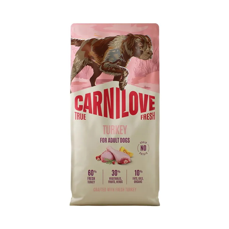 Carnilove Dog Adult True Fresh Turkey 1.4 kg Sista chansen