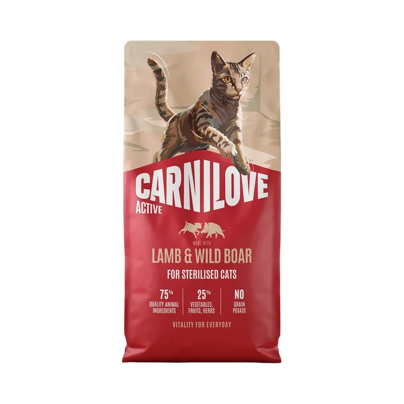 Carnilove Active Cat Sterilised Lamb & Wild Boar 400 g Billigare