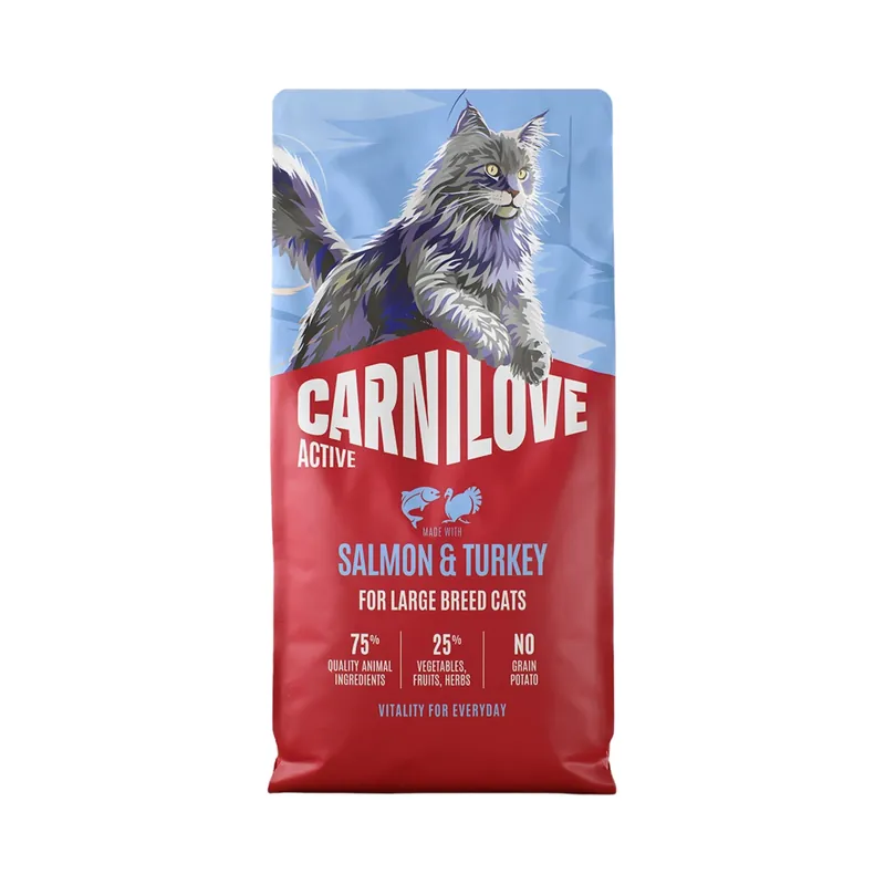 Utförsäljning Carnilove Active Cat Laks & Kalkun Stor Race 400 g