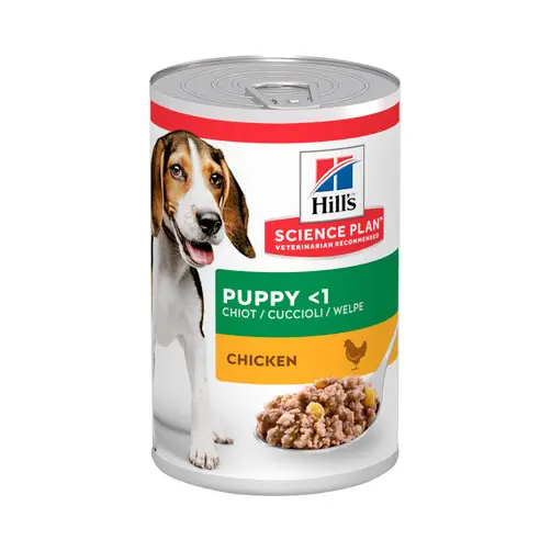 Hill's Pet Nutrition Hill's SCIENCE PLAN Puppy Märkäruoka Kananlihaa Sisältäen 370 g Handla nu