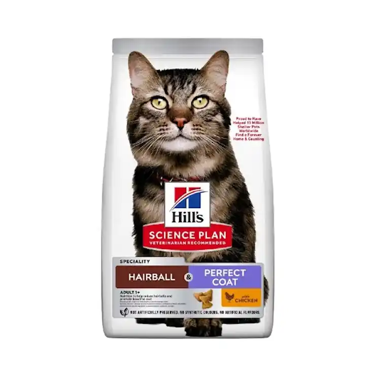 Trygg betalning Hill's Pet Nutrition Hill's Adult Cat Hairball & Perfect Coat Med Kylling 1.5 kg
