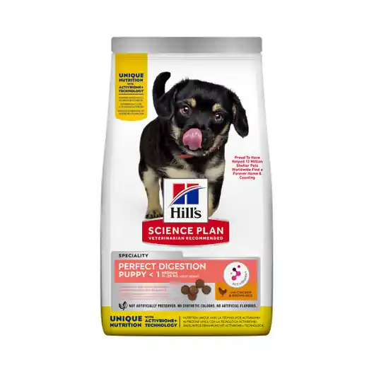 Hill's Pet Nutrition Hill's SCIENCE PLAN Perfect Digestion Hvalpefoder Til Store Racer Med Kylling Og Ris 12 kg prisnedsättning