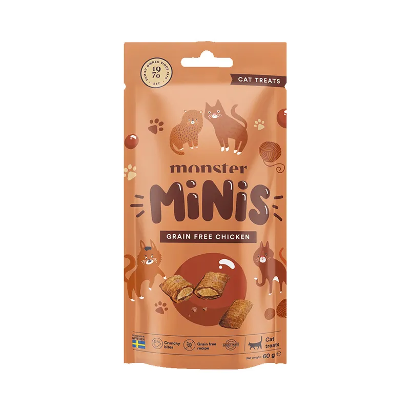 Rea Monster Cat Minis Grain Free Chicken 60 g