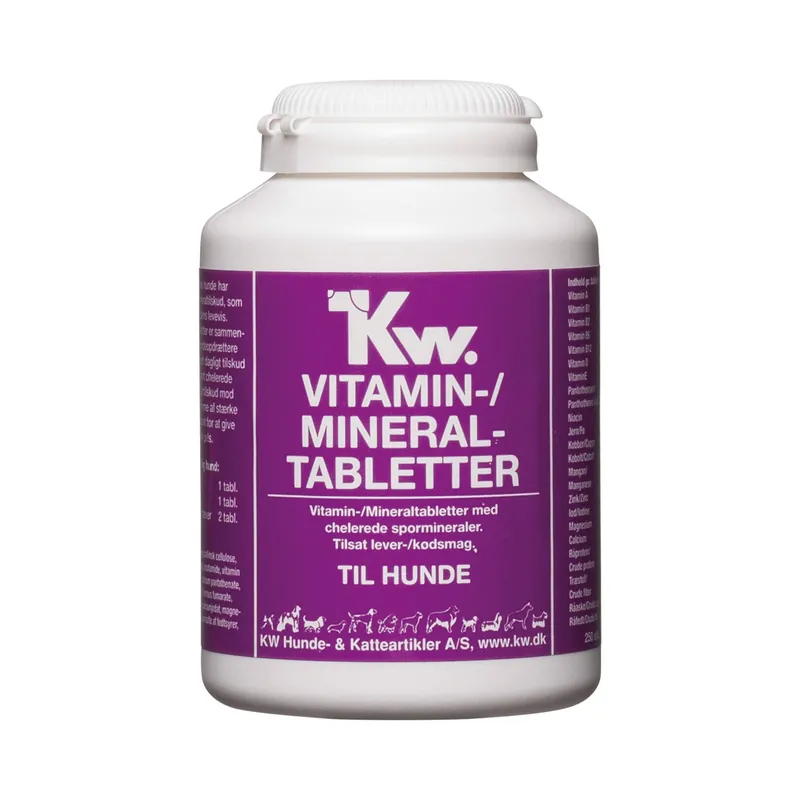 Erbjudande KW Vitamiini-/mineraalitabletit 250 tablettia