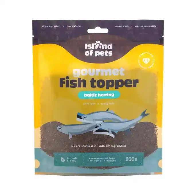 Island of Pets Fish-topper Gourmet 80 g Nyhet