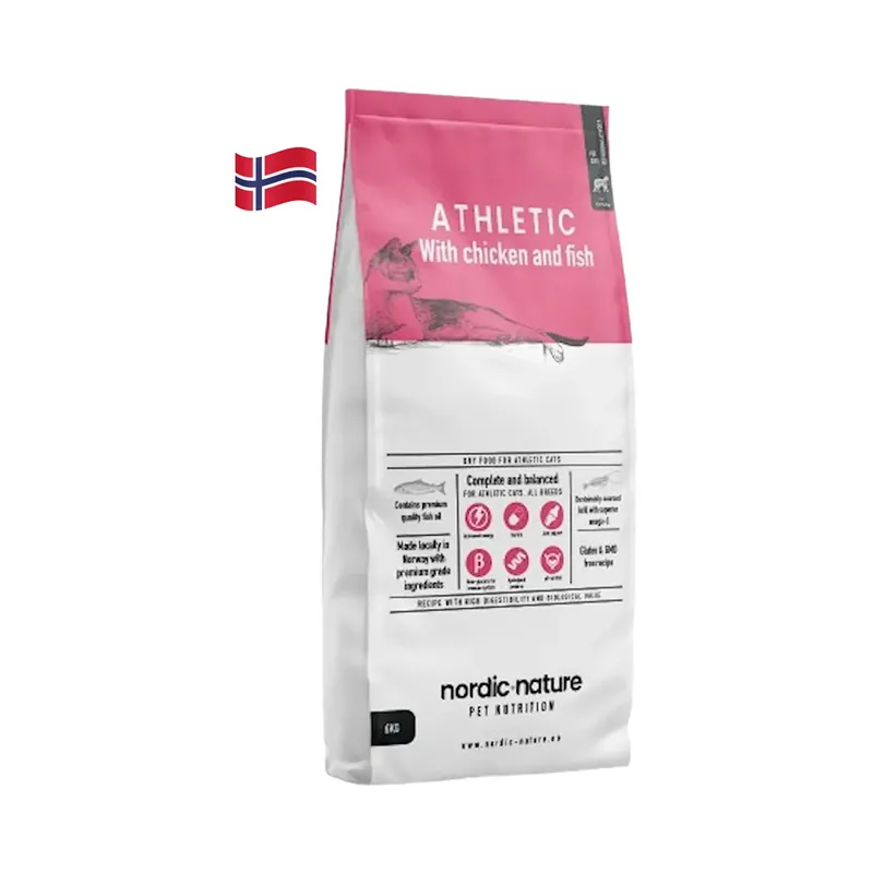 Nordic Nature Katt Athletic 2.5 kg Kampanj