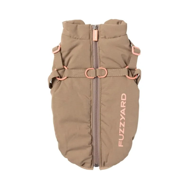 Populärt val FuzzYard Pet Products FuzzYard Horizon Jacket Taupe Størrelse 27