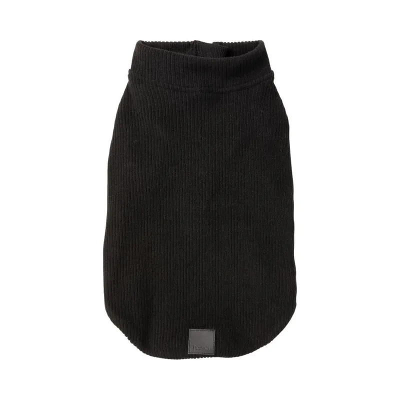 FuzzYard Pet Products FuzzYard Cambridge Sweater Black Size 27 Begränsat erbjudande