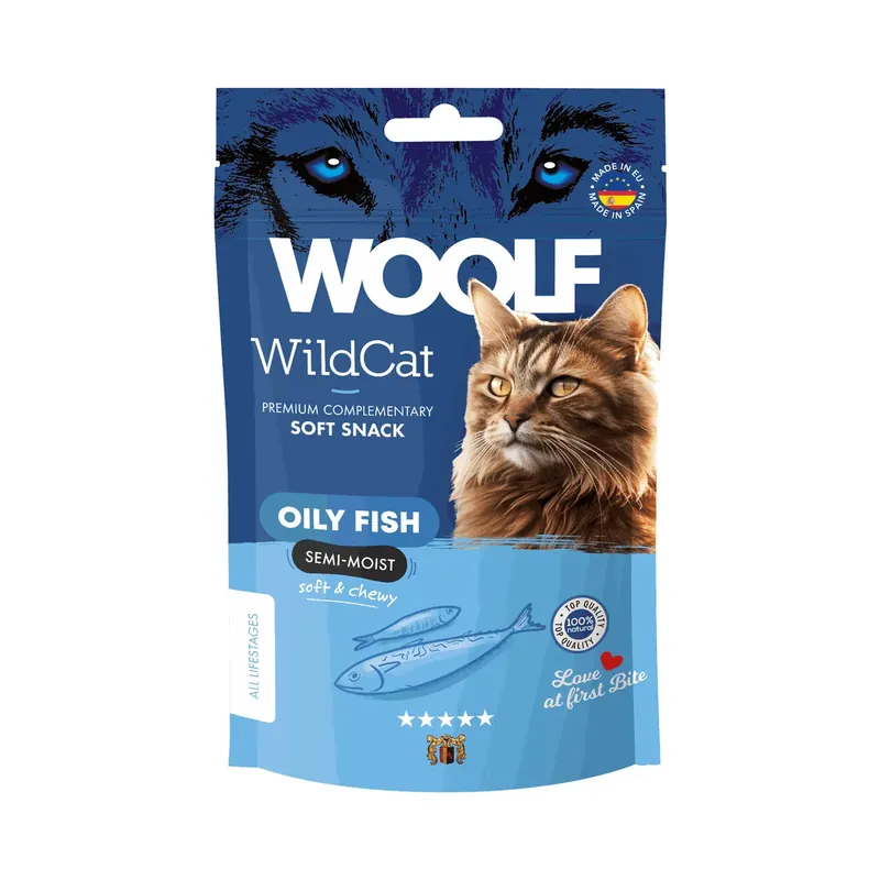 WOOLF Wildcat Snacks Oily Fish 50 g Köp online