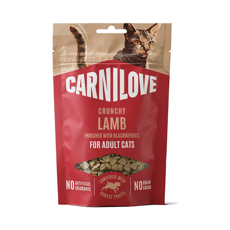 Carnilove Cat Crunchy Snack Lamb & Blackberries 50 g Säker betalning