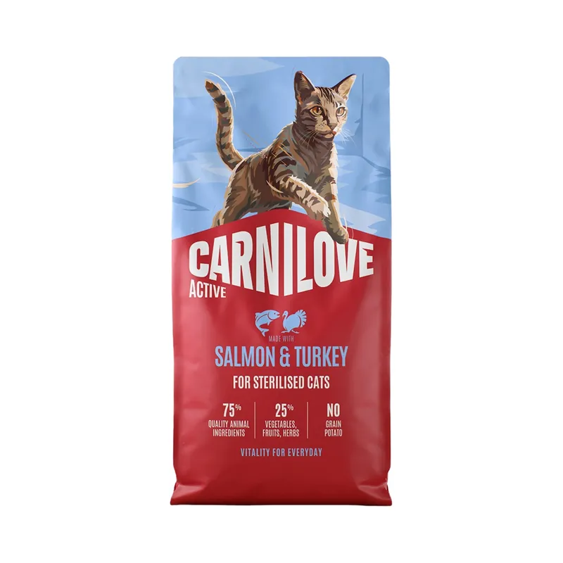 Carnilove Active Cat Sterilised Salmon & Turkey 400 g prisnedsättning
