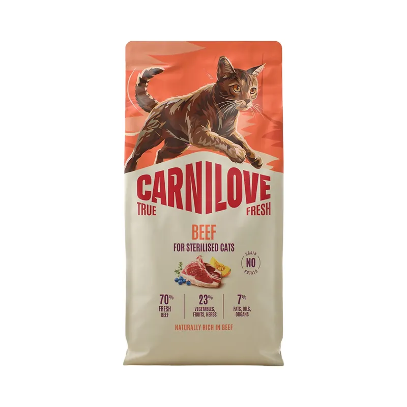 Billigare Carnilove Cat True Fresh Sterilised Beef 400 g