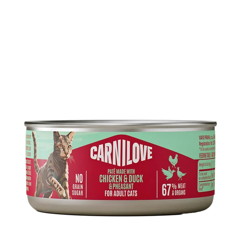 Bästa pris Carnilove Cat Paté Chicken & Duck & Pheasant 100 g