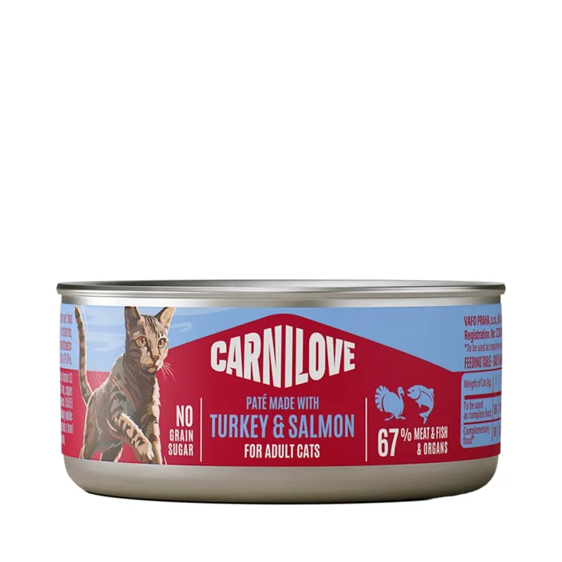 Carnilove Cat Paté Turkey & Salmon 100 g Erbjudande
