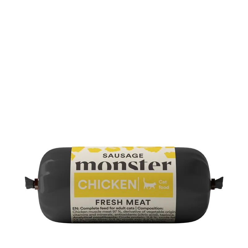 Begränsad tid Monster Cat Sausage Chicken 80 g