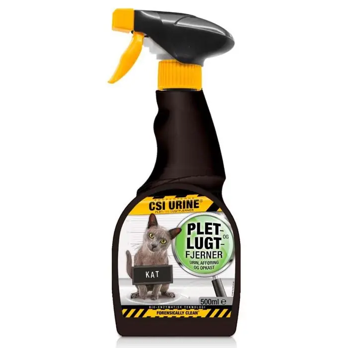 Endast denna vecka CSI Urine Fläck- och Luktborttagare Spray KATT 500ml
