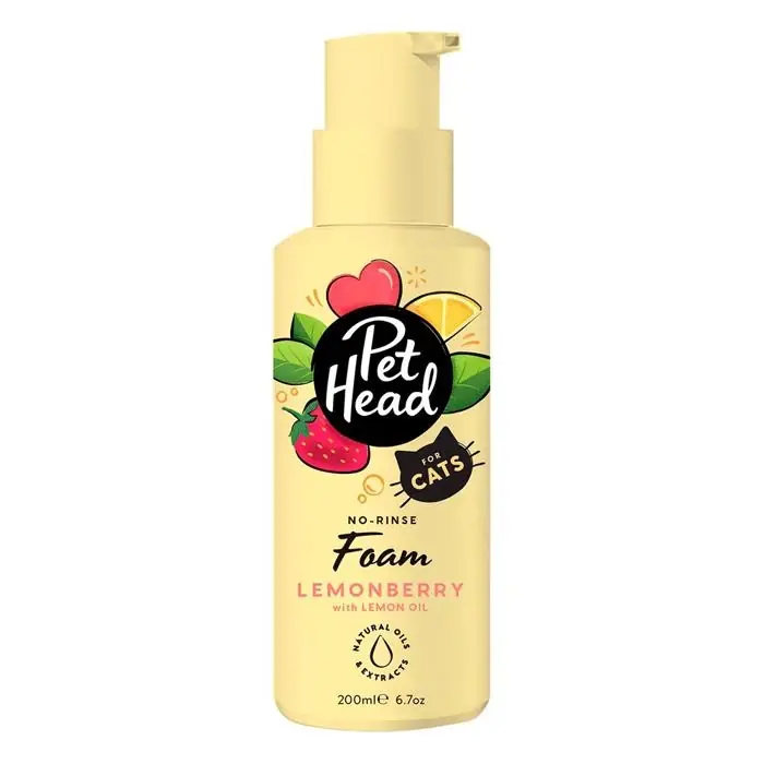 Pet Head Felin' Good Foam för Katt med Citron och Bär 200ml Beställ nu