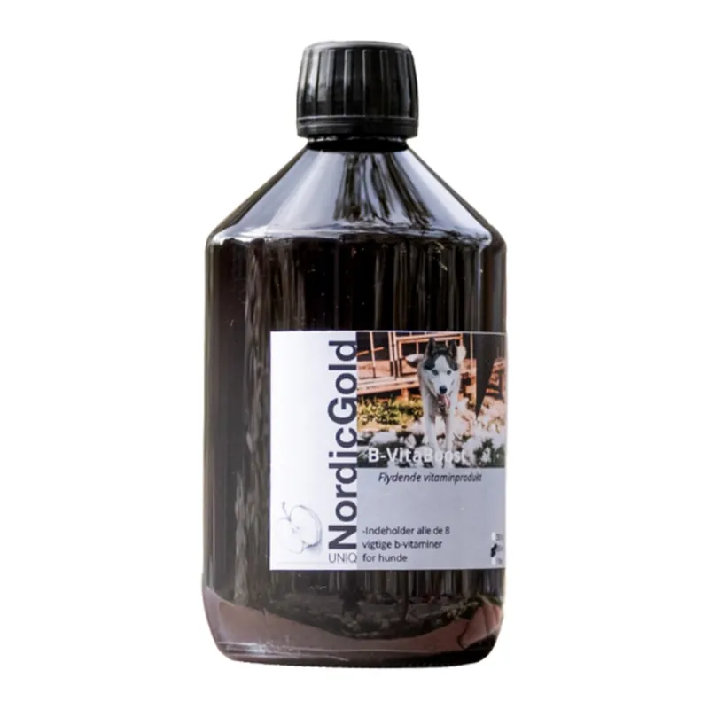 UniQ Nordic Gold B-VitaBoost Flytande B-vitamintillskott för hundar 250 ml Reapris