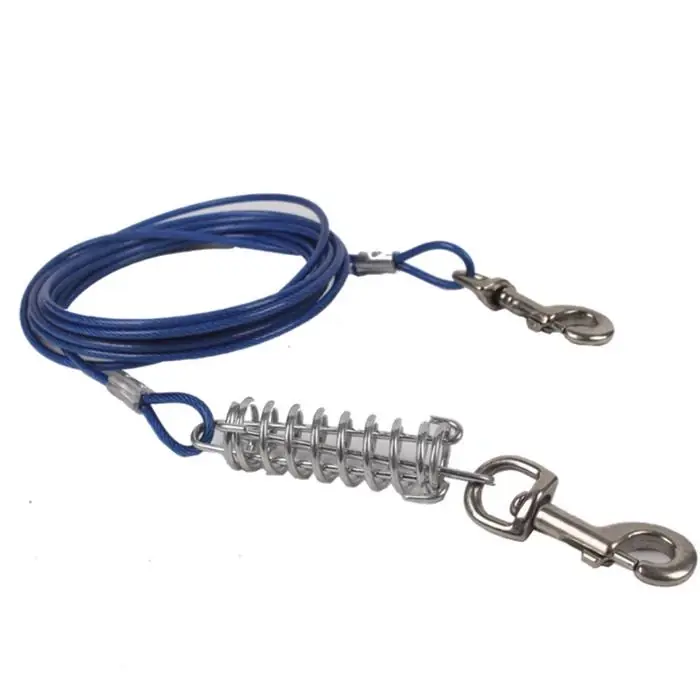 Canis Tie Out Cable Stark Kabel Med Fjäderstopp Erbjudande