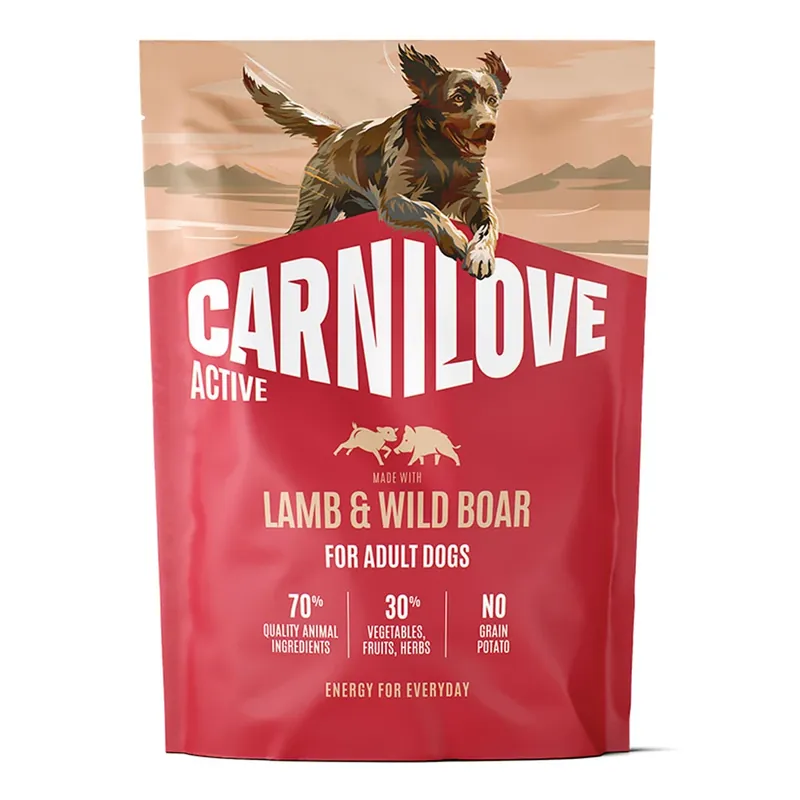Carnilove Active Hundfoder Adult Lamb & Wild Boar 1,5 Kg Populärt val