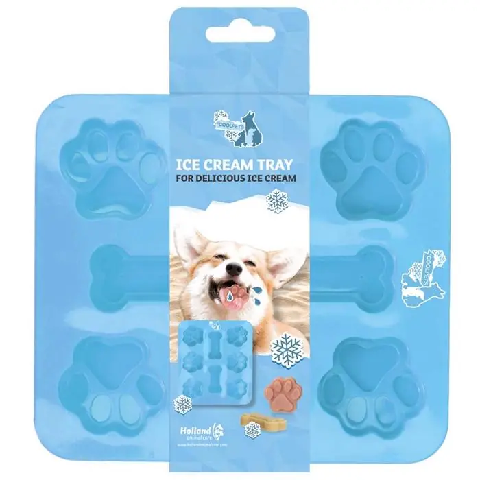CoolPets Isform för Hundglass för 8 Små Glassar Blå Begränsad tid