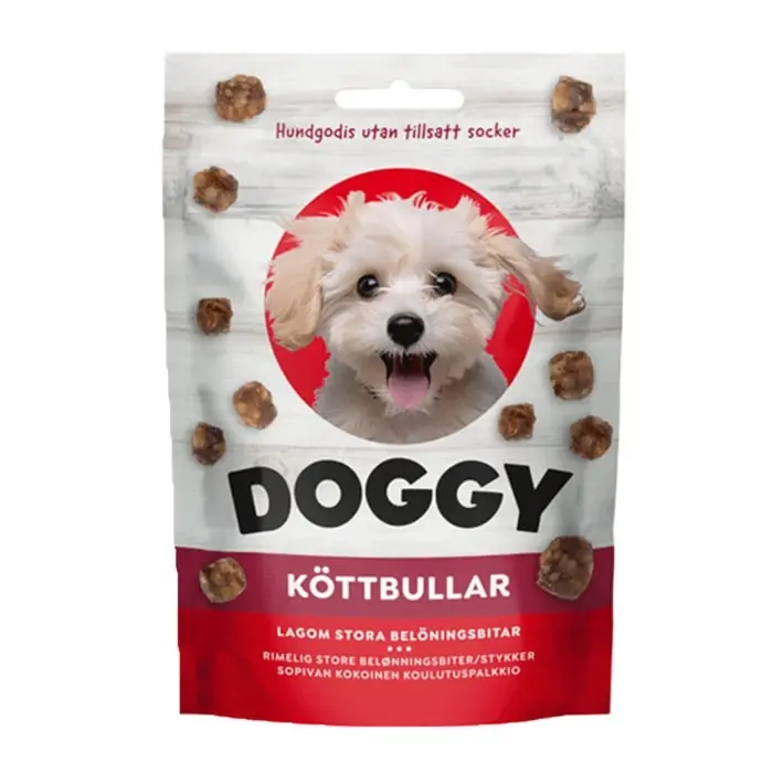 Doggy Mini Köttbullar Härliga Små Hundgodis 50g Beställ idag