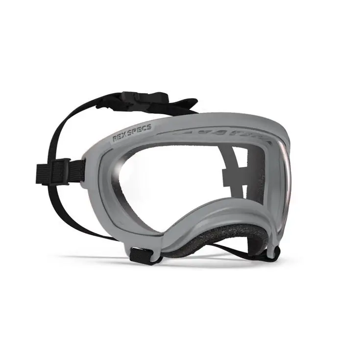 Hundglasögon REX Specs V2 Sol & Säkerhetsglasögon XLARGE Gallatin Gray Expressleverans