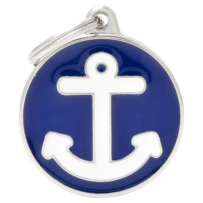 Reapris My Family Hundbricka Charms Sjömans Ankare