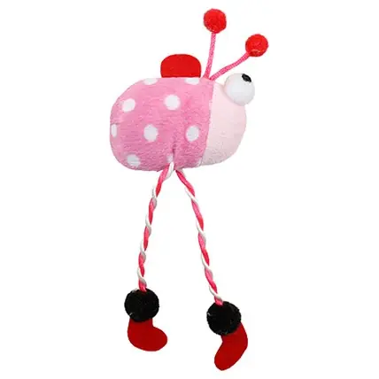Kattleksak Pink Bumblebee with Catnip Snabb frakt