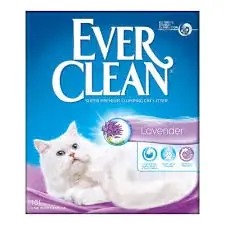 Begränsad tid Ever Clean Klumpande Kattsand med Lavendeldoft