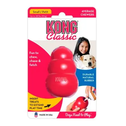 Leksak Kong Classic Röd XS 6cm Begränsad tid