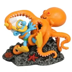 Deko Aqua Della Smurfs - Smurf&Bläckfisk Populär