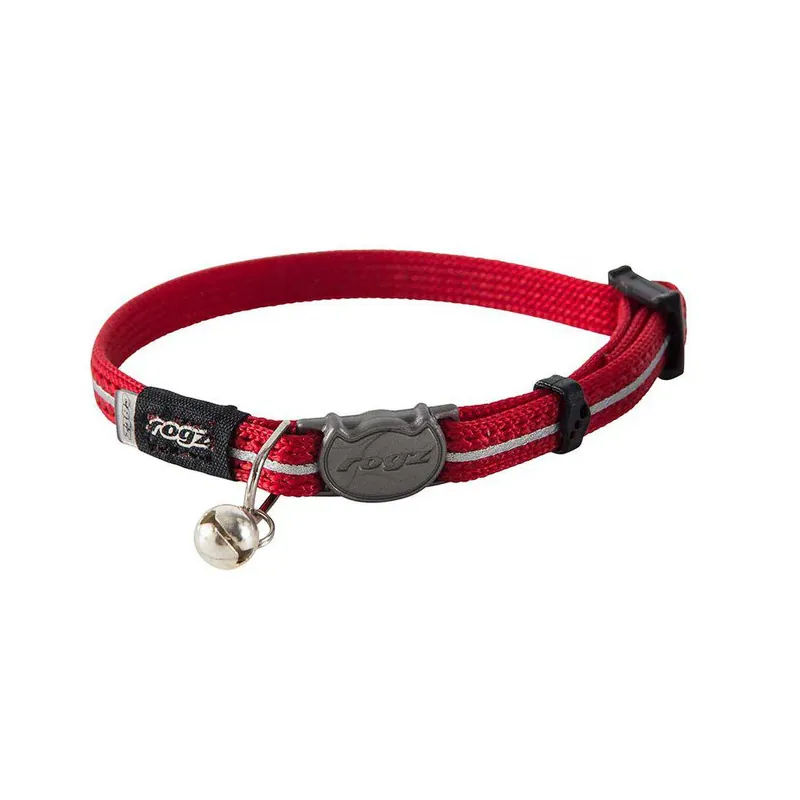 Outlet Rogz Alleycat Halsband Xs Röd