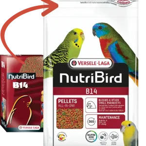 VL NutriBird B14 Undulatpellets Original 3 kg Kampanjpris