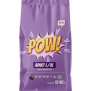 POW! Hund Adult L/XL Pork 12 kg Beställ nu