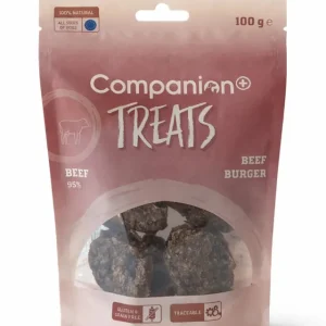 Sista chansen Companion+ Beef Burger hundgodis 100g