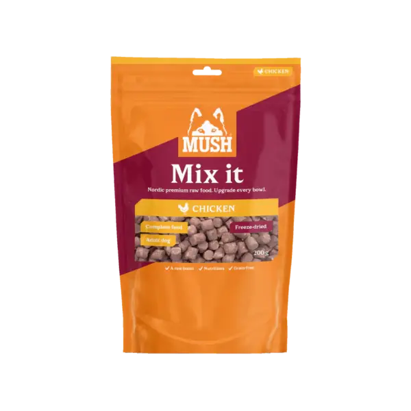 MUSH FREEZE-DRIED MIX IT CHICKEN 200 G Sista chansen