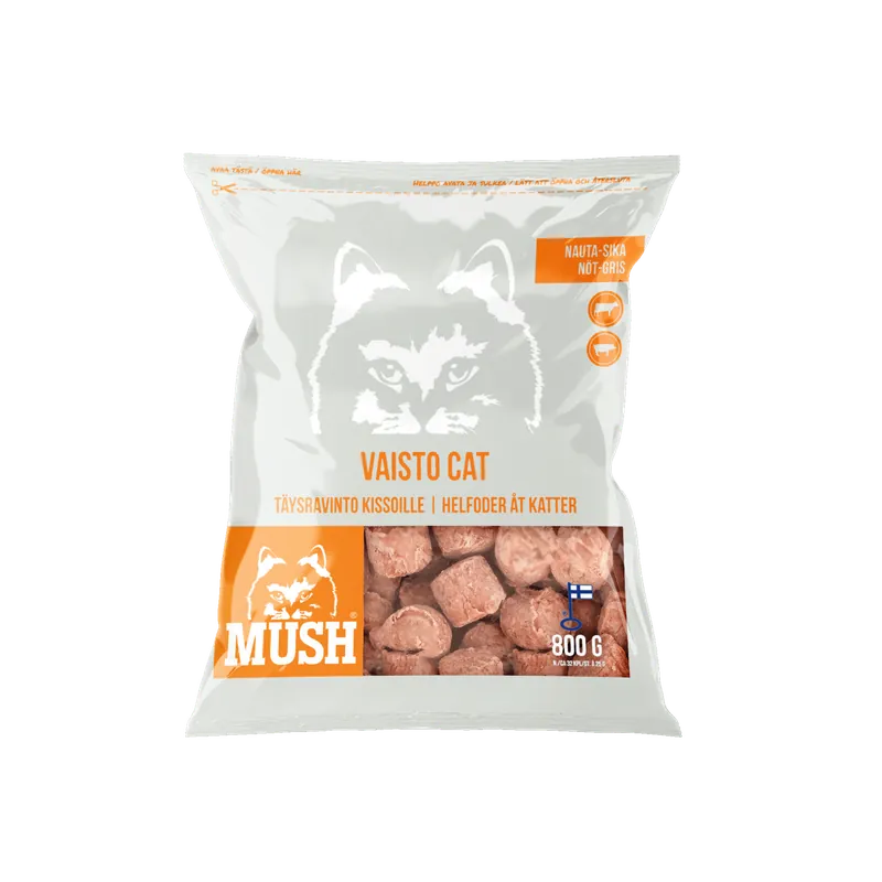 Mush Vaisto Cat Vit 800g Snabb frakt