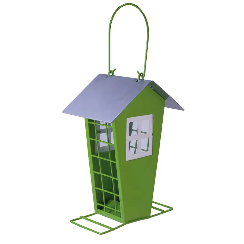 Nobby Vildfågel Foderautomat Gurli, Grön, 15x11x22cm Rea
