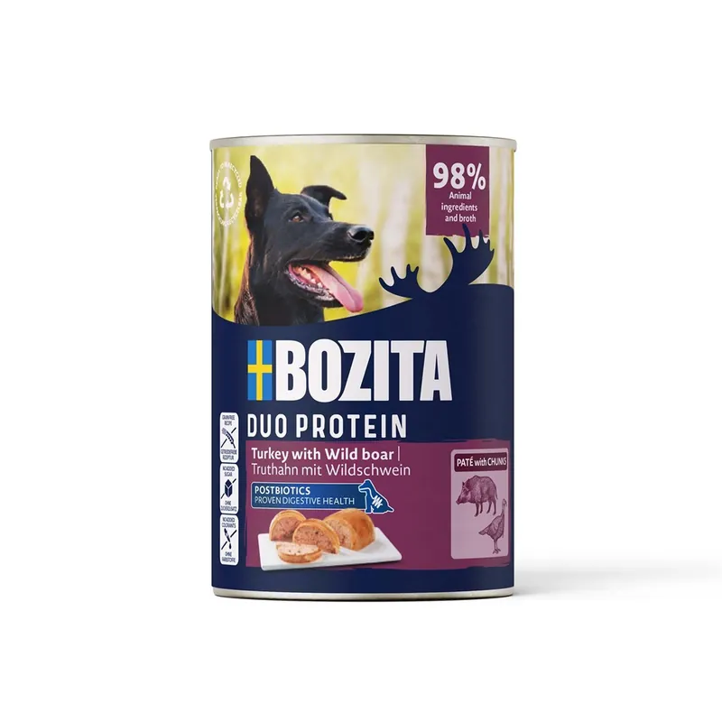 Bozita Pate Turkey with Wild Boar 400g Sista chansen