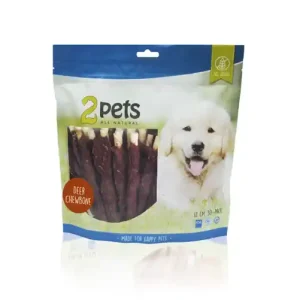 Sänkt pris 2Pets Tuggpinne m hjort, 12cm, 30-p, 400g
