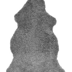 Lågt pris Curly Sheepskin - Gotland grey 60x95cm