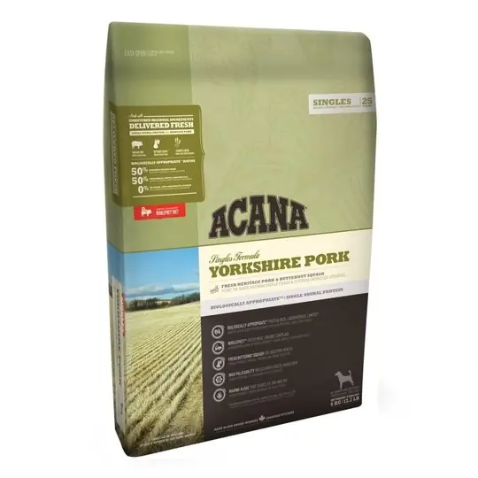 Acana Yorkshire Pork (11,4 kg) prisnedsättning