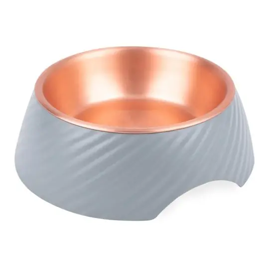 Fynd Basic Twirl Skål Grå/Koppar (160 ml)