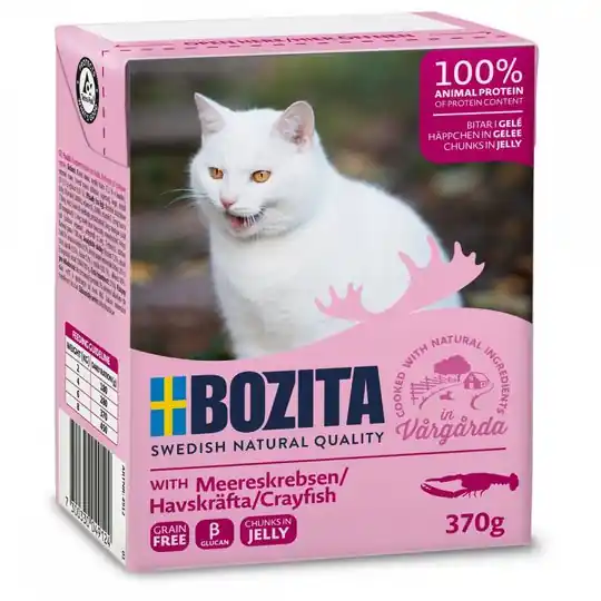 Bozita Bitar i Gelé Havskräfta 370 g Expressleverans