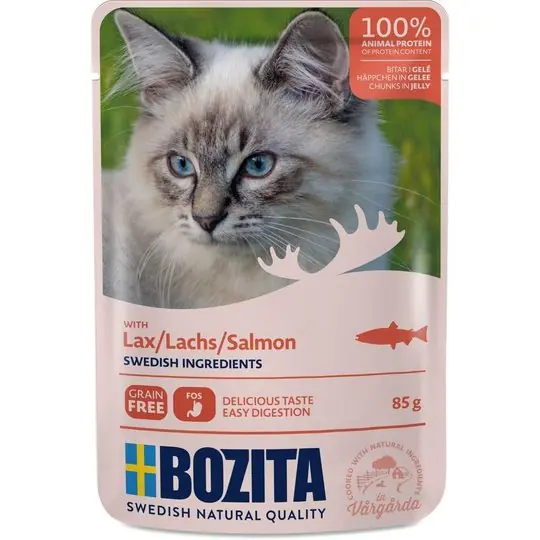 Bozita lax i gele 85 g Billigare